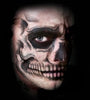 temporary face tattoo skeleton