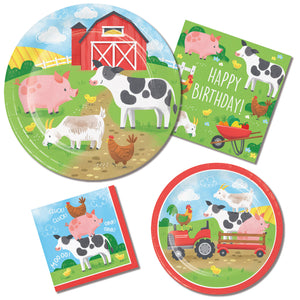 Farm Animal Lunch Napkins 16ct | Kid's Birthday