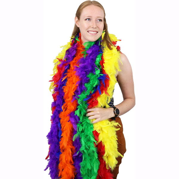 Zucker Feather Products Light Weight Chandelle Feather Boas - Ivory