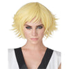 FEATHERED ANIME COSPLAY BLONDE | Wig