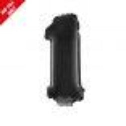 Black 16in Air Filled Mylar Number
