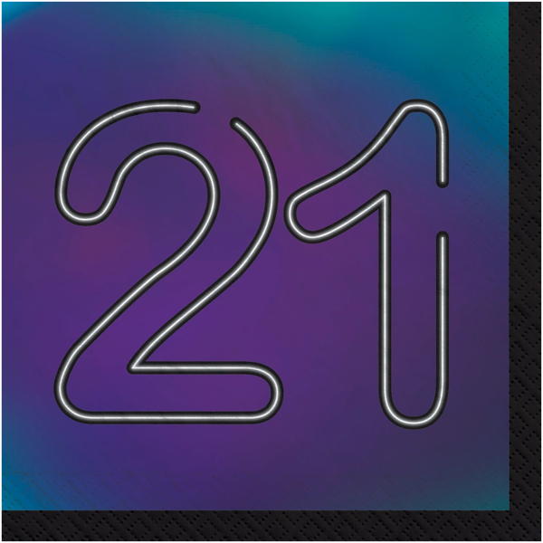 Purple and blue ombre