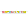 Flower Power Birthday Vibes Banner | Kid's Birthday