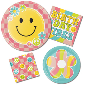 Flower Power Beverage Napkins 16ct | Kid's Birthday