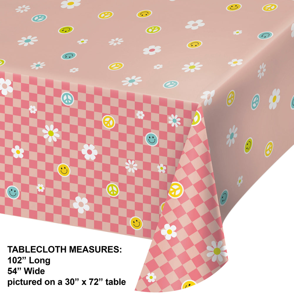 Flower Power Table Cover | Kid's Birthday