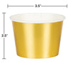 Gold Foil Treat Cup 8ct | Solids