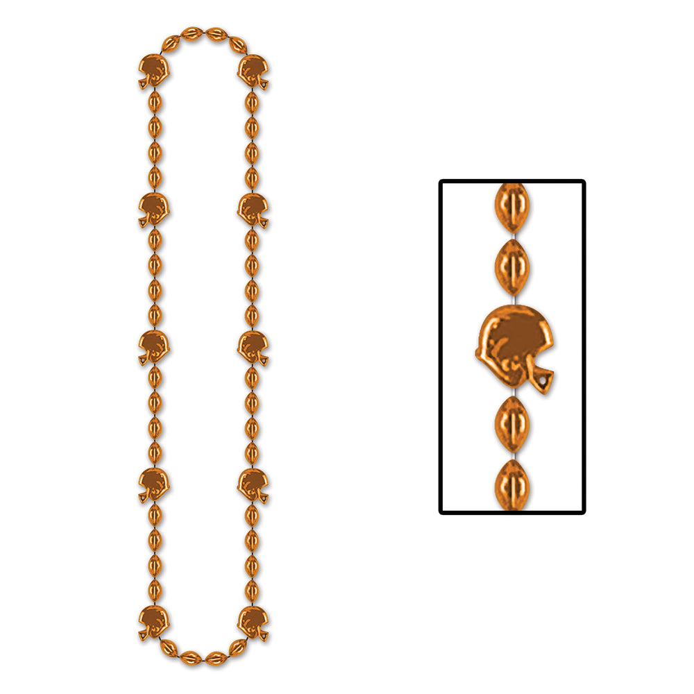 necklace orange sports accessory