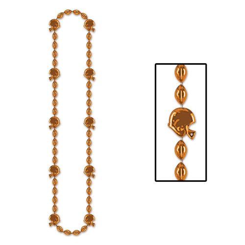 necklace orange sports accessory