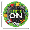 Gaming 9in Paper Plates 8ct | Kid's Birthday
