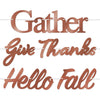 Foil Fall Thanksgiving Streamer Set | Thanksgiving