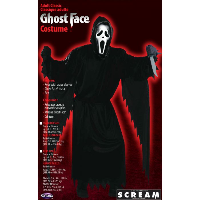 Ghost Face | Plus Size