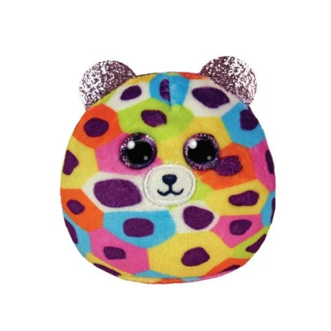 Giselle Multicolored Leopard  | Ty Squish a Boo Clip