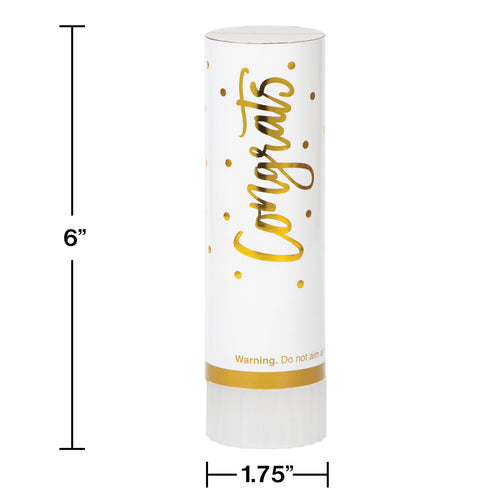 Congrats Confetti Cannon 8ct