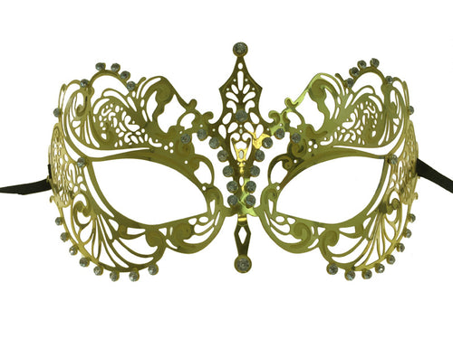 metal gold mask