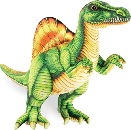Green Spinosaurus Plush Toy | Real Planet