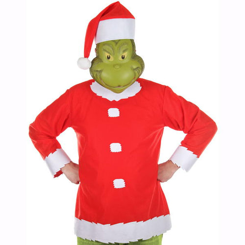 full santa grinch costume