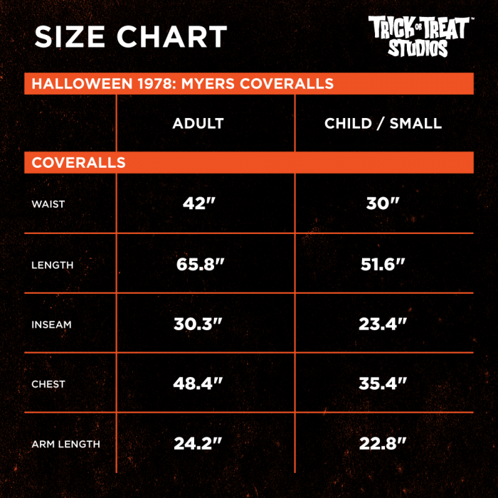 trick or treat studios size