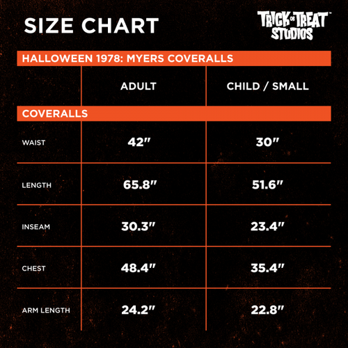 trick or treat studios size