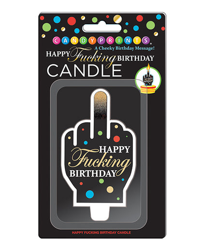 Happy #%@*-ing Birthday Candle