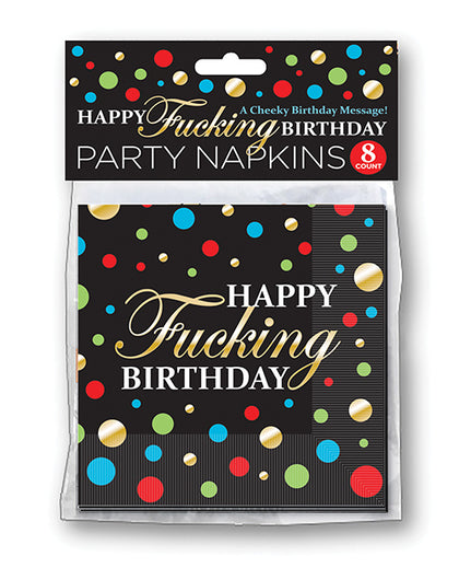Happy #%@*-ing Birthday Napkins 8ct