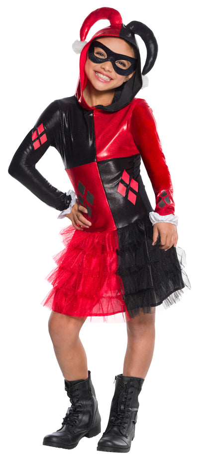 Harley Quinn Hoodie Dress | Child