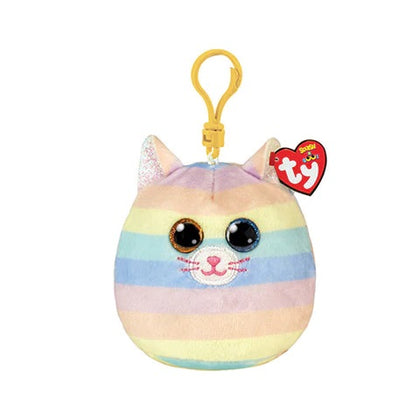  Heather Pastel Cat| Ty Squish a Boo Clip