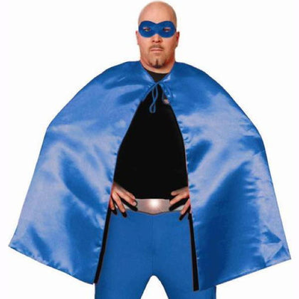 Satin Hero Cape with Mask Adult -HM Smallwares