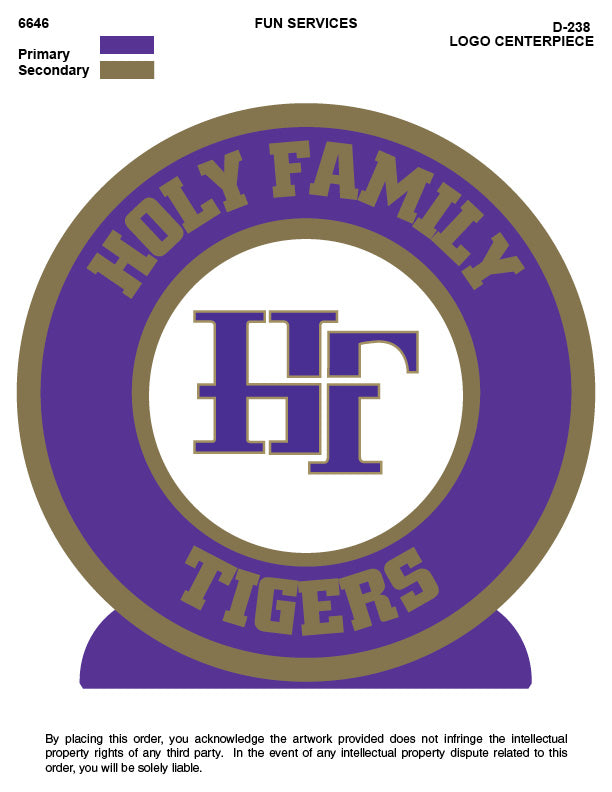 High School Table Centerpiece | Graduation