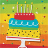 Hoppin Birthday Cake Lunch Napkin 16ct | Generic Birthday