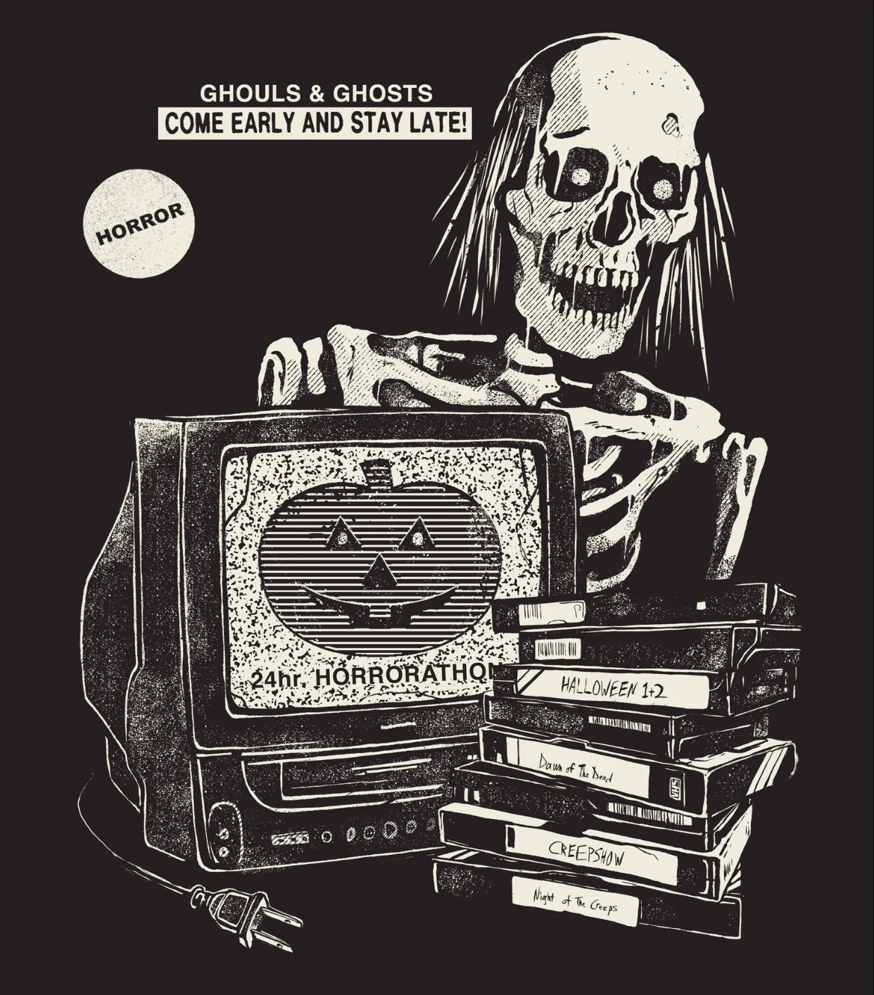 Horrorthon Adult Tee | Halloween
