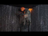 Animated Scorched Scarecrow Prop With Fog Machine |  Halloween