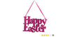 Happy Easter Glitter Sign | Easter