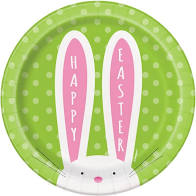 Easter Bunny - Cake Plates 7"