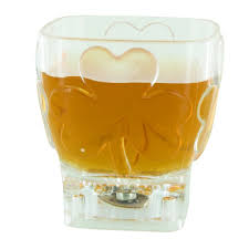 St. Patrick's Day Shamrock Light-Up Shot Glasses