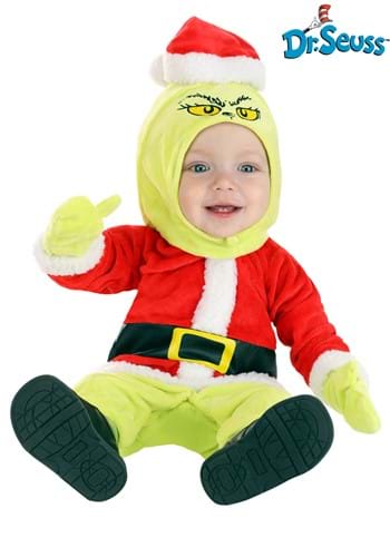 Infant The Grinch Santa Costume