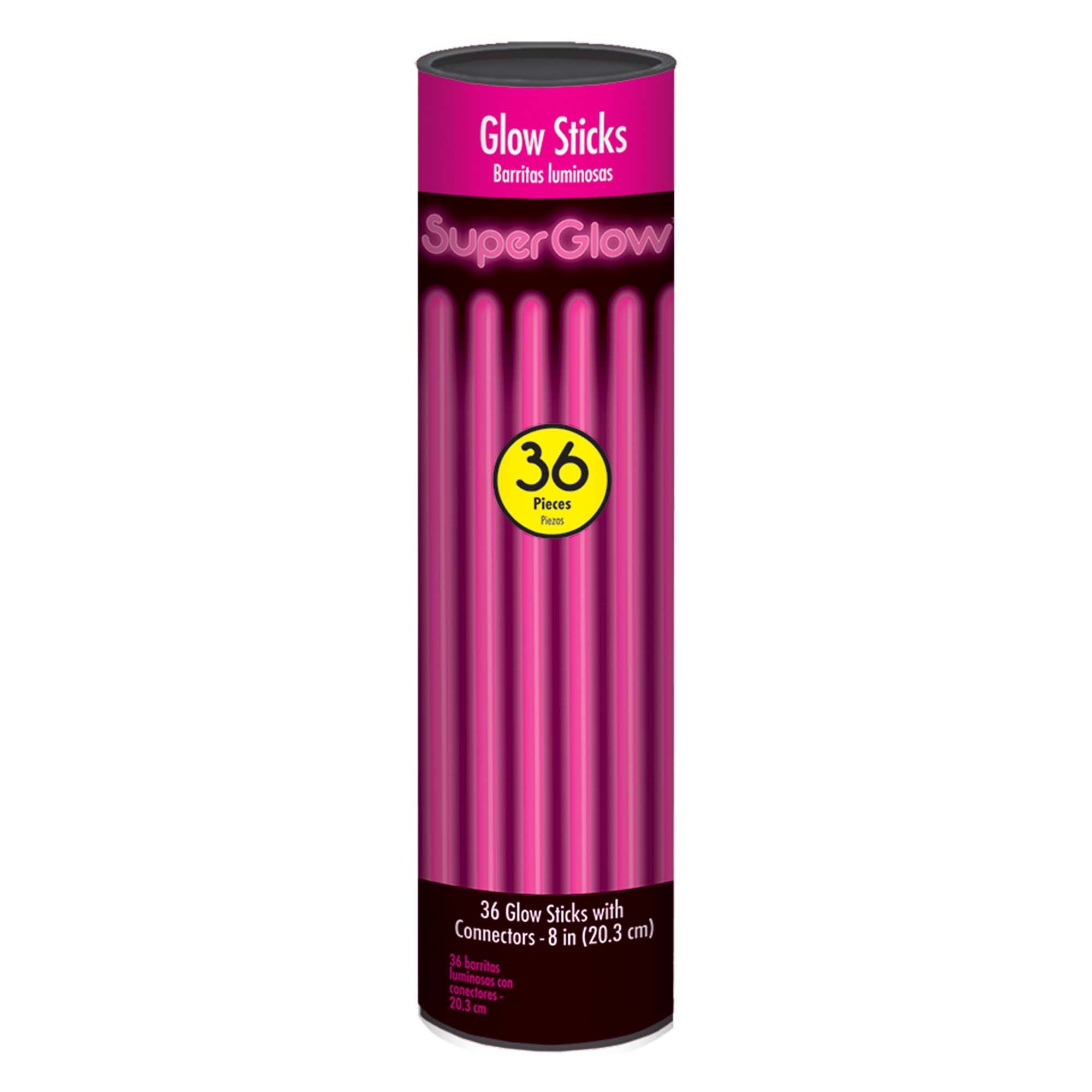pink glow sticks