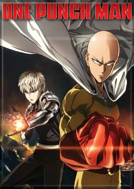 One Punch Man Poster Magnet