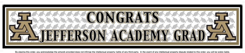 High School 6ft Banner