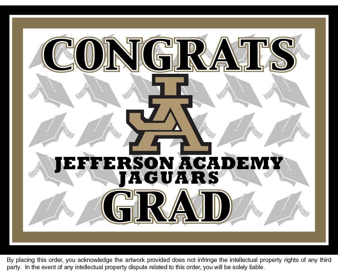High School Yard Sign | Graduation