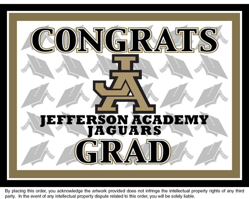 High School Yard Sign | Graduation