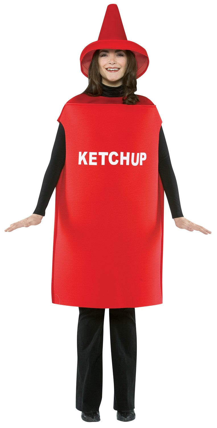 Ketchup Bottle Costume | Adult