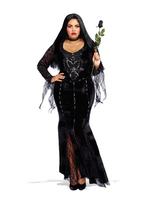 plus size gothic dress