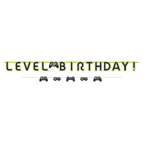 Level Up Banner Kit | Kid's Birthday