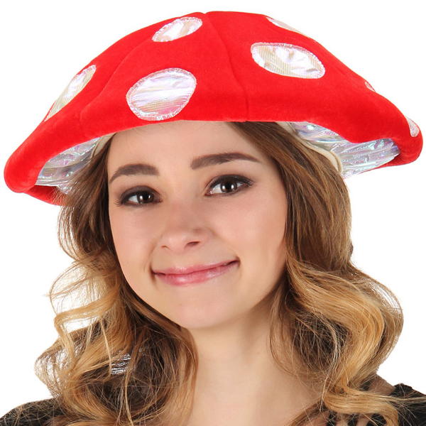 Light-Up Mushroom Hat