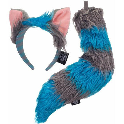 Alice Looking Glass Disney Grey Blue Cheshire Cat