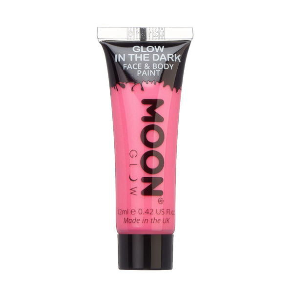 Moon Glow - 12ml Glow in The Dark Face & Body Paint - Invisible