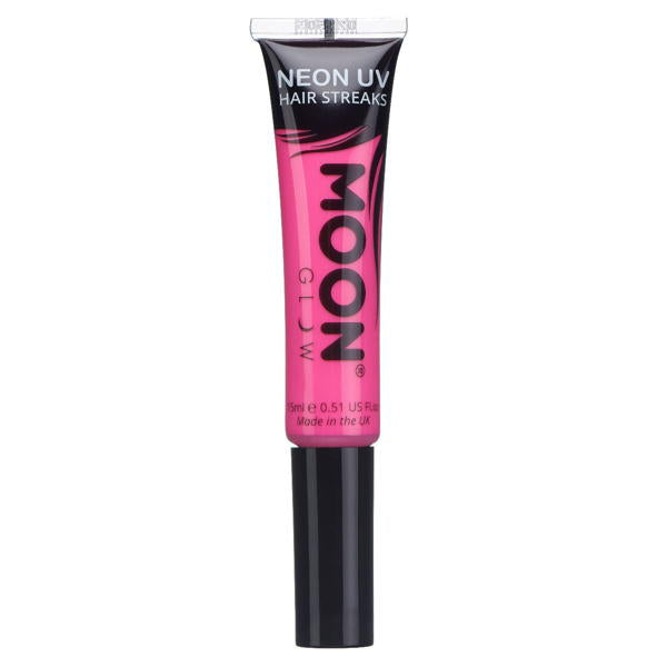 Neon UV Hair Streaks - Moon Glow