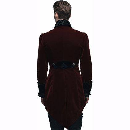 Aristocrat Red Velvet Jacket | Adult