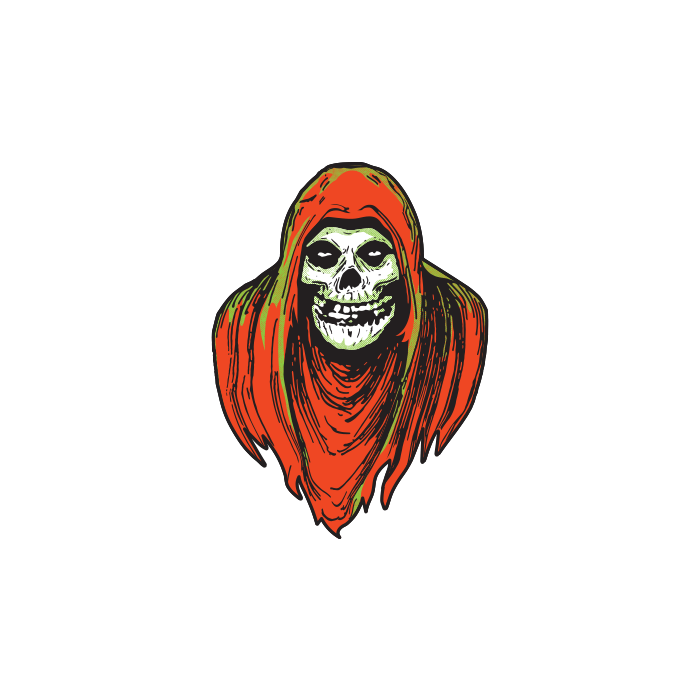 reaper scary hood orange