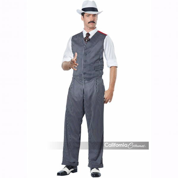 1920s striped suit men